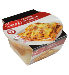 CAJA (5 UN) LASAÑA SALSA BOLOÑESA GENIAL® 380GR
