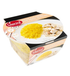 CAJA (5 UN) POLLO A LA CREMA CON ARROZ CURCUMA GENIAL® 380GR